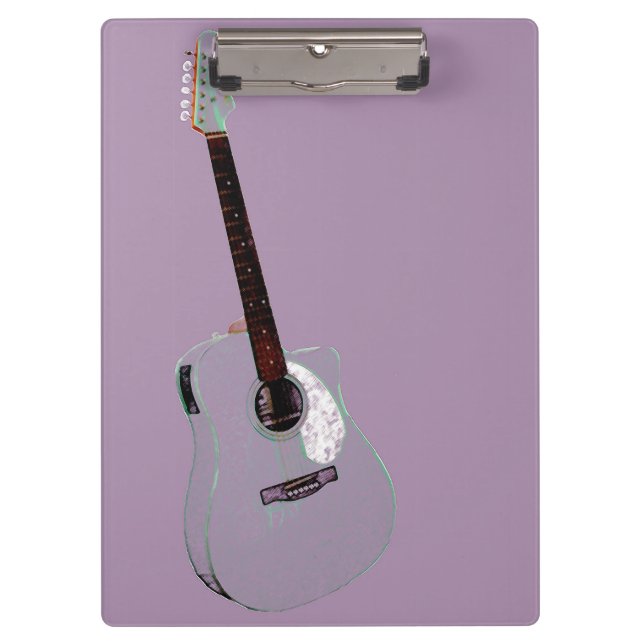 Porte-bloc Impression d'art guitare (Devant)