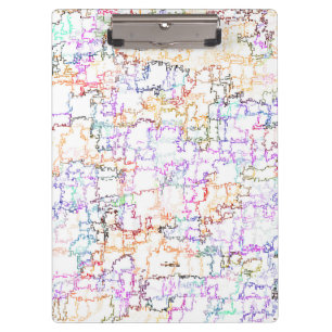 Porte-bloc Impression des lignes de dessin manuel