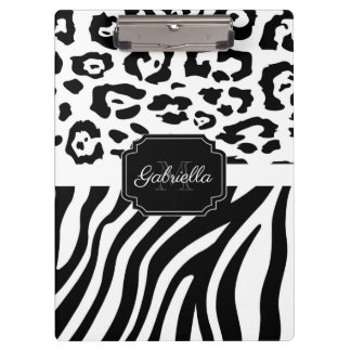 Porte-bloc Impression Lepard / Impression Zebra