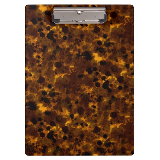 Porte-bloc Impression Tortoise Brown (Devant)