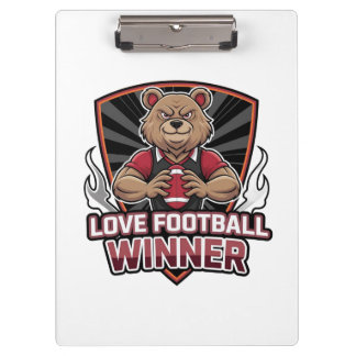 Porte-bloc J'adore le football