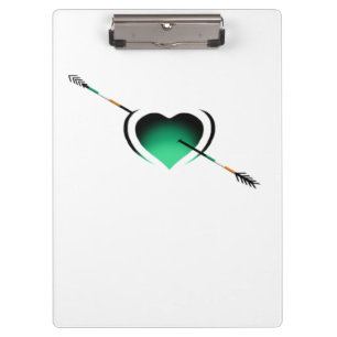 Porte-bloc J'aime Irlande St Patrick's Day Heart