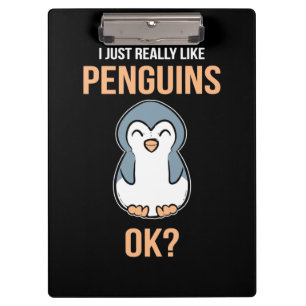 Porte-bloc J'Aime Vraiment Penguin