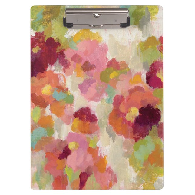 Porte-bloc Jardin de corail et vert (Devant)