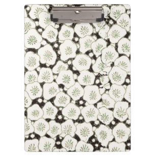 Porte-bloc Jardin floral à fleurs blanches du Japon
