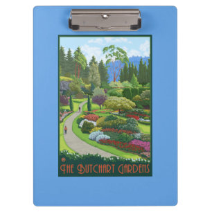 Porte-bloc Jardins de Butchart - baie de Brentwood