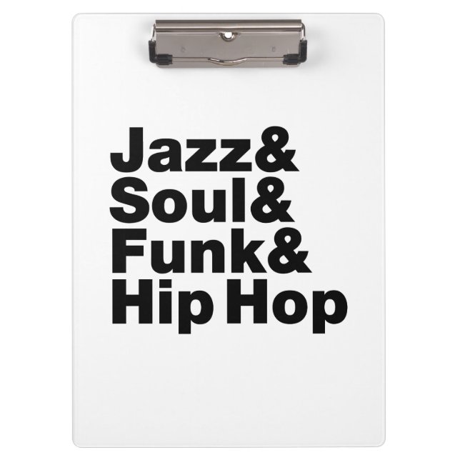 Porte-bloc Jazz & Soul & Funk & Hip hop (Devant)
