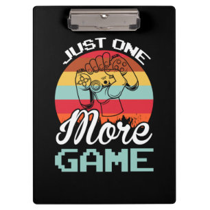 Porte-bloc Jeu cadeau de Gamer juste un jeu de plus