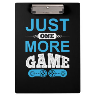 Porte-bloc Jeu cadeau de Gamer juste un jeu de plus