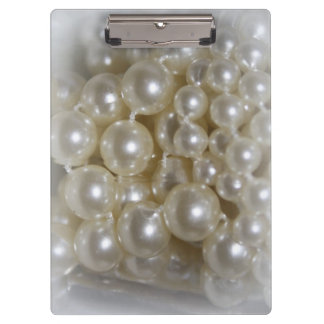 Porte-bloc Joli bureau à la maison Pearls