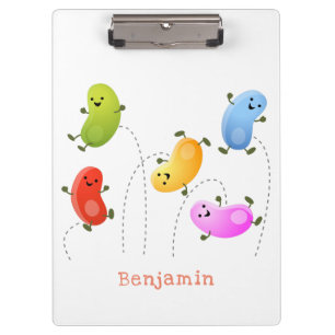 Porte-bloc Jolie jellybeans bondissant dessin animé