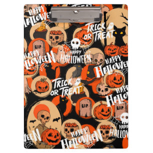 Porte-bloc Jolies vibrations effrayantes d'Halloween effraya