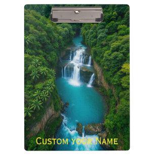 Porte-bloc Journal de chute dans la jungle où les pensées cou