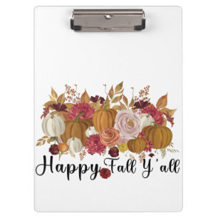 Porte-bloc Joyeux automne Y'all