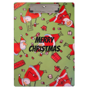 Porte-bloc Joyeux Noël Père Noël