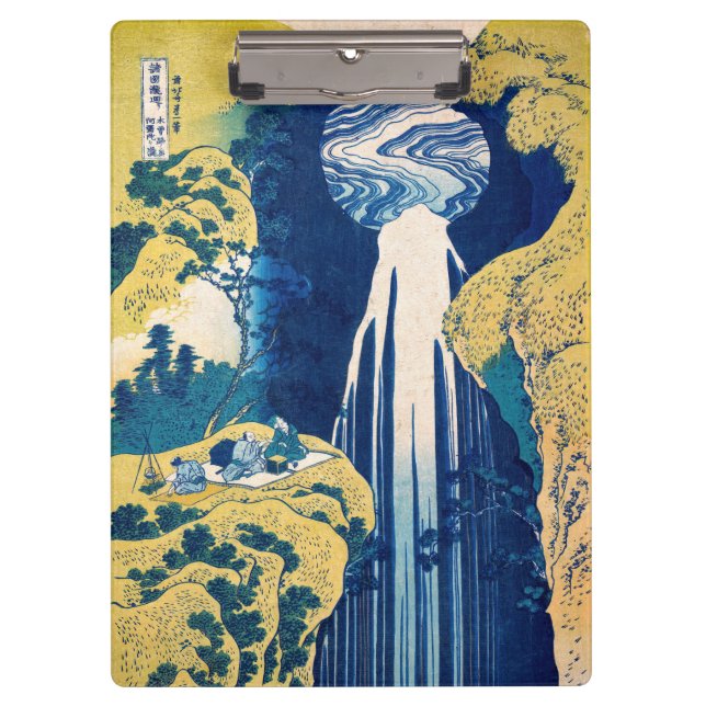 Porte-bloc Katsushika Hokusai - Chutes Amida (Devant)
