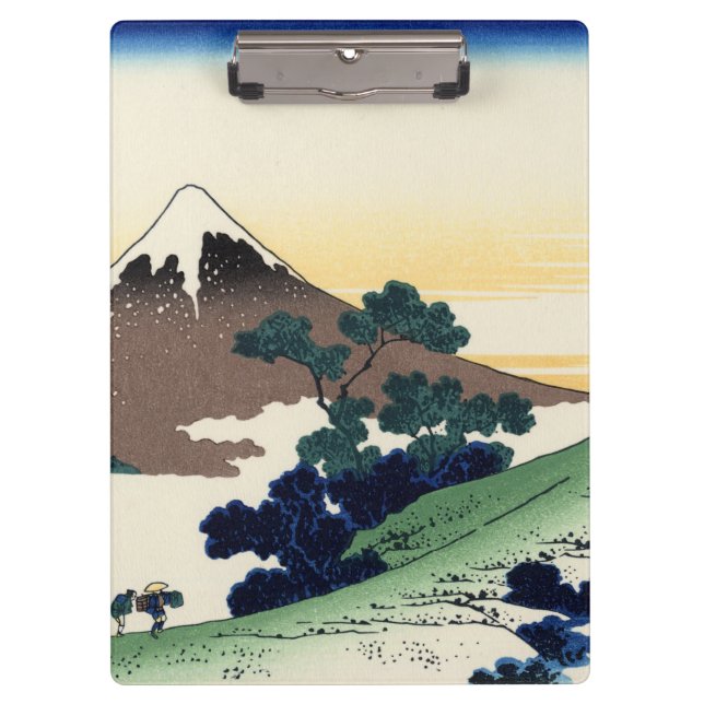 Porte-bloc Katsushika Hokusai. Le col de l'Inume dans la prov (Devant)