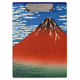 Porte-bloc Katsushika Hokusai - Vent Fin, Matin Clair