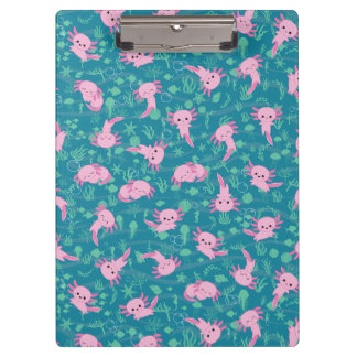 Porte-bloc Kawaii Axolotl en Porte - bloc Océan