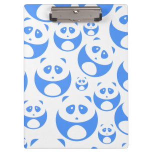 Porte-bloc Kawaii Panda bébé bleu et blanc modèle