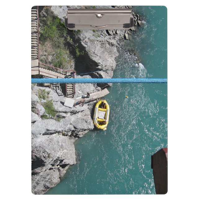 Porte-bloc Kawarau Bridge Bungy POV, Queenstown, Nouvelle-Zél (Devant)