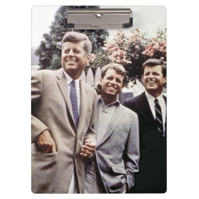 Porte-bloc Kennedy Brothers, président John, Robert & Ted (Devant)