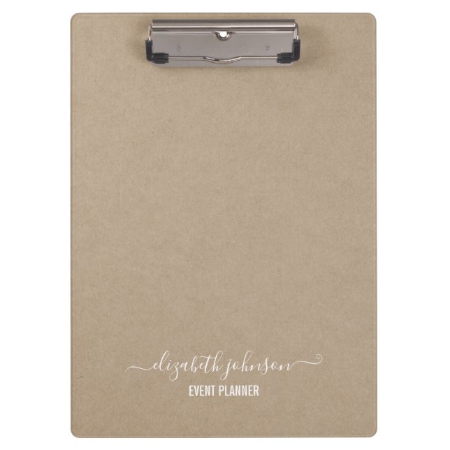 Porte-bloc Kraft minimaliste moderne (Devant)