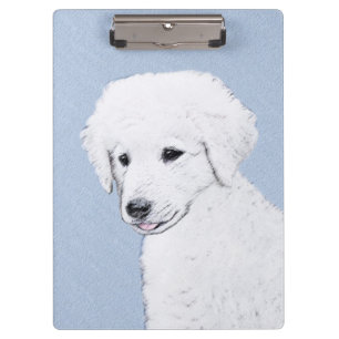 Porte-bloc Kuvasz Peinture - Cute Original Chien Art