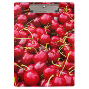 Porte-bloc la cerise rouge mignonne délicieuse porte des