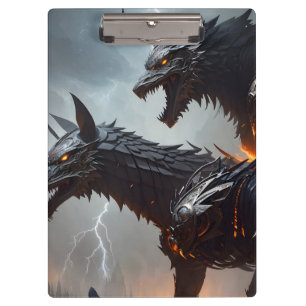 Porte-bloc La foudre Cyborg Wolves