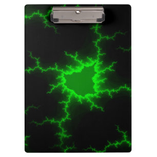 Porte-bloc La foudre verte Alien frappe le noir