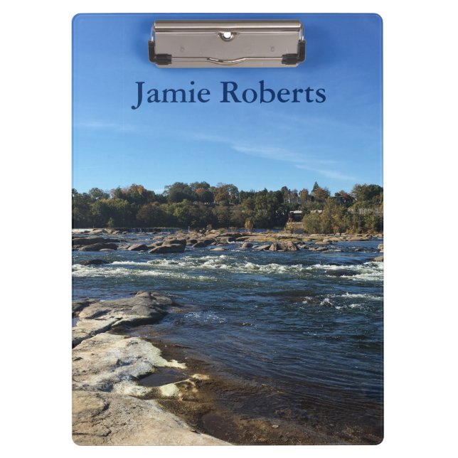 Porte-bloc La jolie rivière James (Devant)