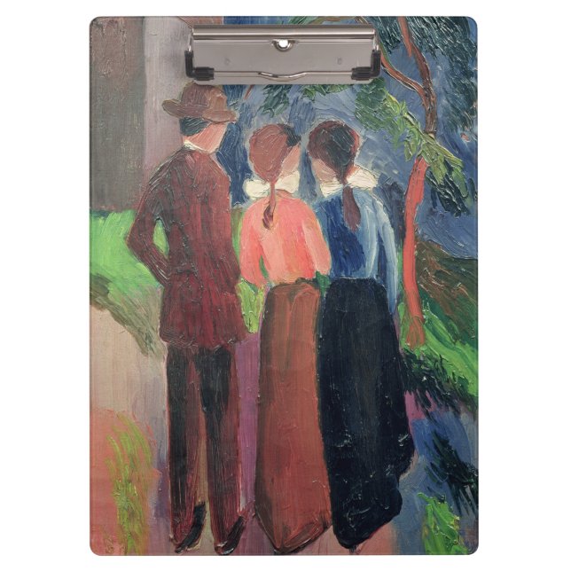 Porte-bloc La promenade, 1914 (Devant)