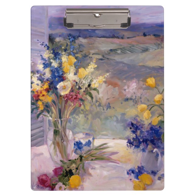 Porte-bloc La Toscane florale (Devant)