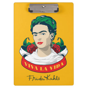 Porte-bloc La Vida de vivats de Frida Kahlo  