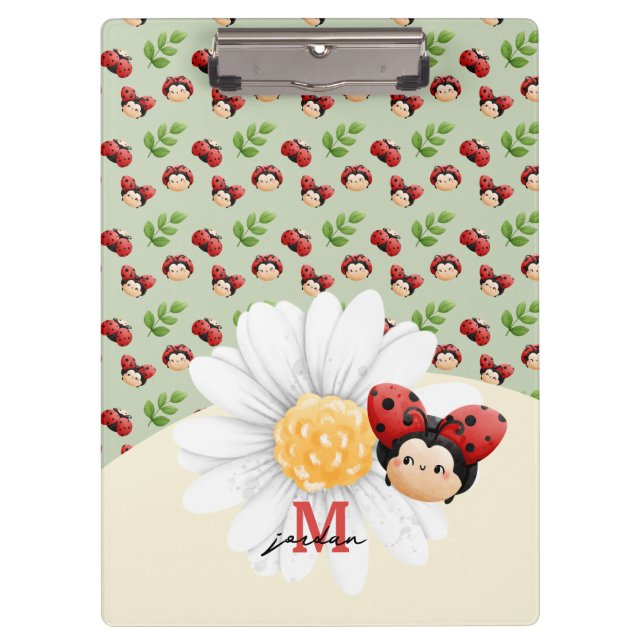 Porte-bloc Lady Bug Cute Motif Enfants Personnalisé (Devant)