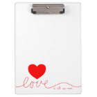 L'amour est tout que nous avons besoin de coeur