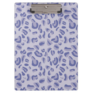 Porte-bloc Lavande de Motif de léopard pourpre