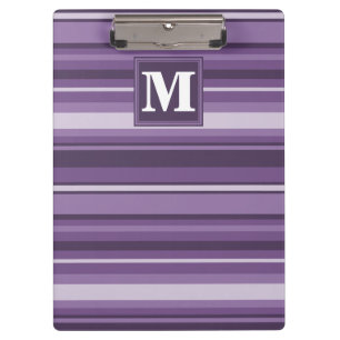 Porte-bloc Lavande monogramme