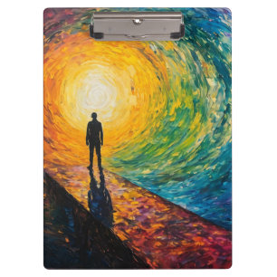 Porte-bloc Le bord de la dimension