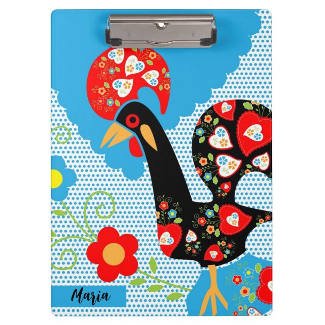 Porte-bloc Le coq portugais de Barcelos (Devant)