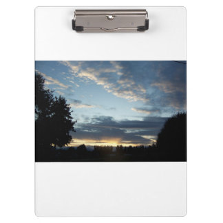 Porte-bloc Le coucher du soleil bleu rêve le porte - bloc bla