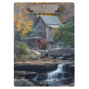 Porte-bloc Le moulin historique sur Glade Creek
