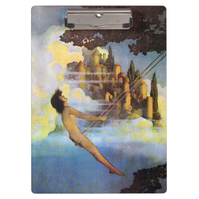 Porte-bloc Le petit oiseau Maxfield vintage Parrish (Devant)