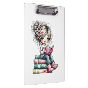 Porte-bloc Le point de mire "Bookworm"