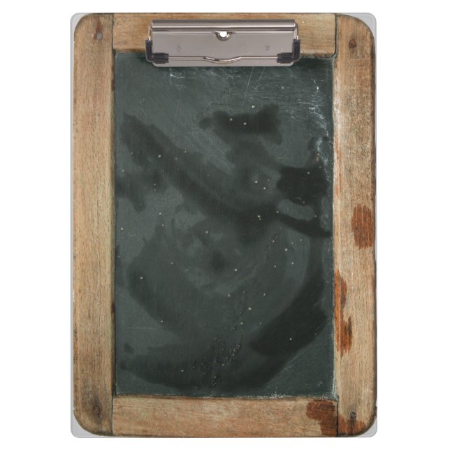 Porte-bloc Le porte - bloc vintage du professeur d'ardoise (Devant)