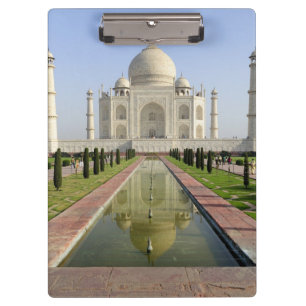 Porte-bloc Le Taj Mahal, Agra, Uttar Pradesh, Inde,