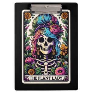 Porte-bloc Le Tarot de la Dame des Plantes   Squelette Botani