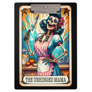 Porte-bloc Le Tarot de la Maman Perdue Squelette à l'humour