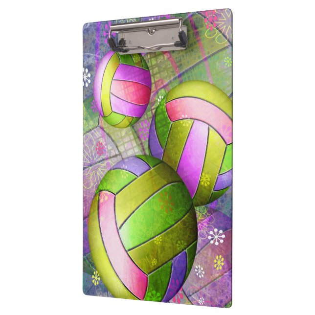 Porte-bloc Le volley-ball des filles (Gauche)